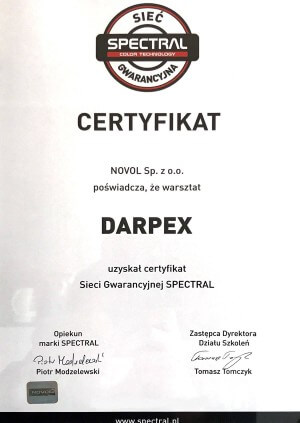 Darpex usługi lakiernicze w Przeźmierowie